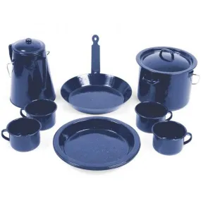 11 Piece Enamel Cookset