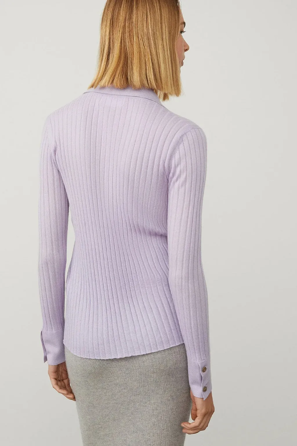 ARIA CASHMERE CARDIGAN SHIRT