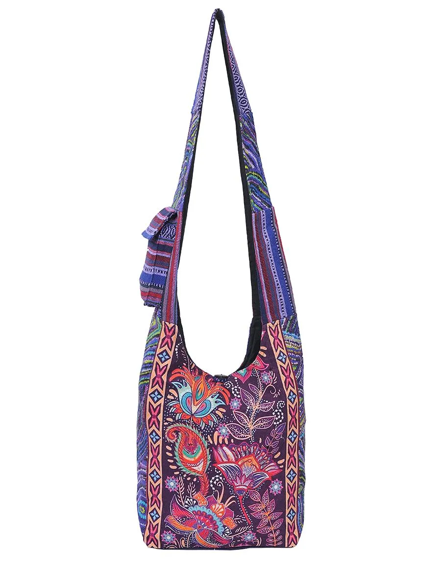 Bag - Cotton Hemp - Paisley Print