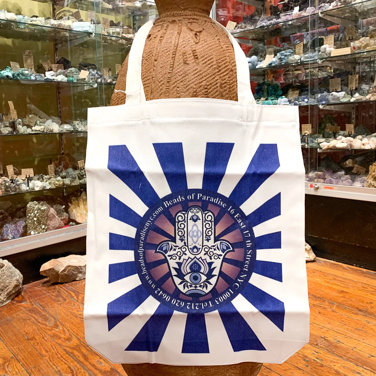 BoP Logo Hamsa Tote Bag