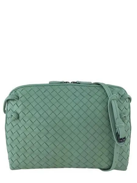 Bottega Veneta Intrecciato Pillow Crossbody Messenger Bag