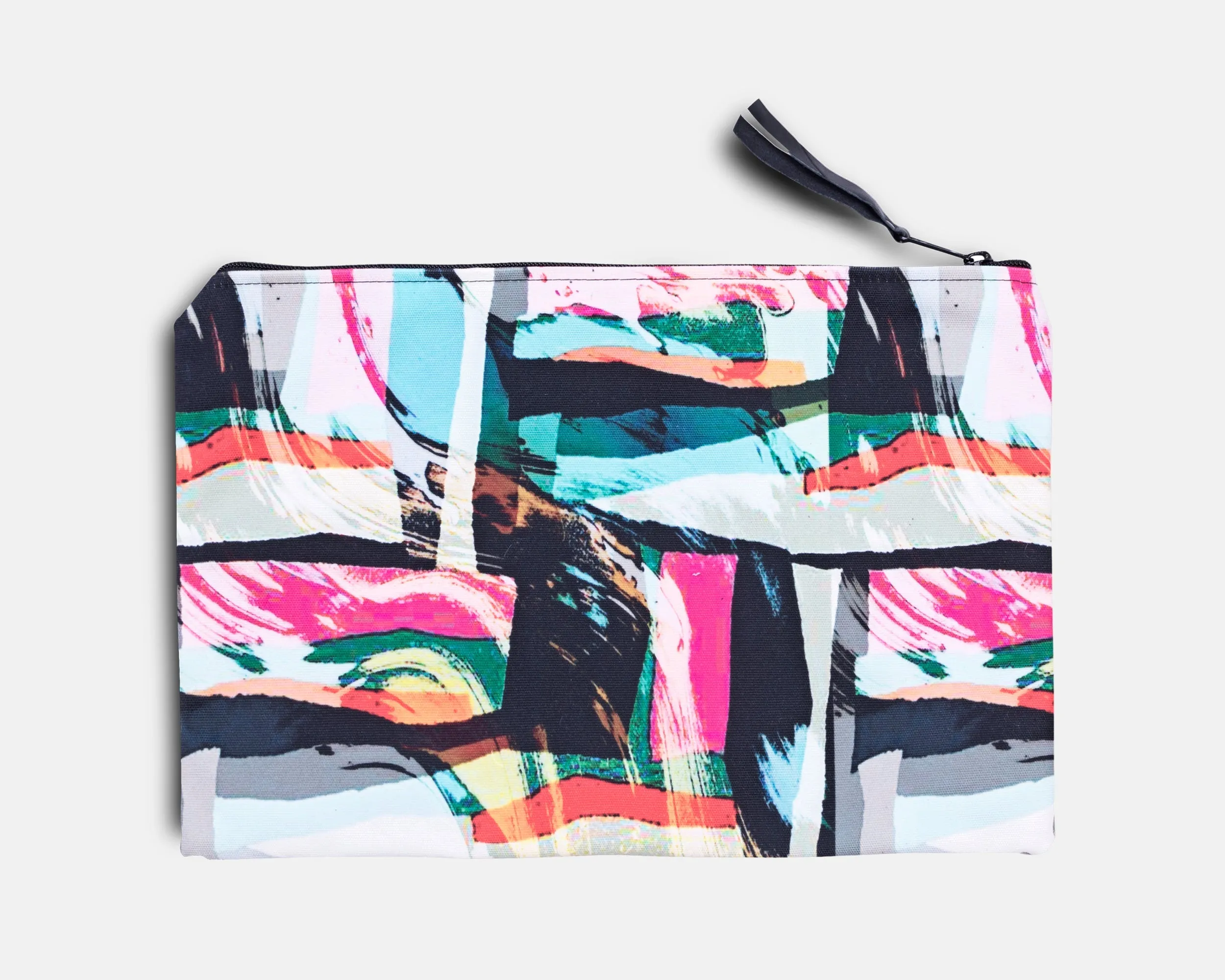 Canvas Workout Pouch - Jungle Abstract Print