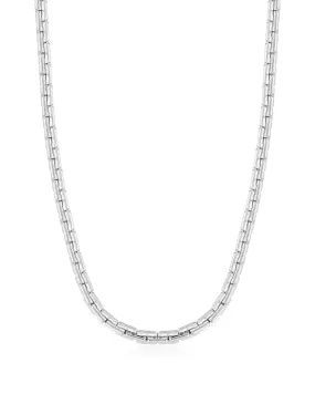 Chloe Chain Necklace- Silver