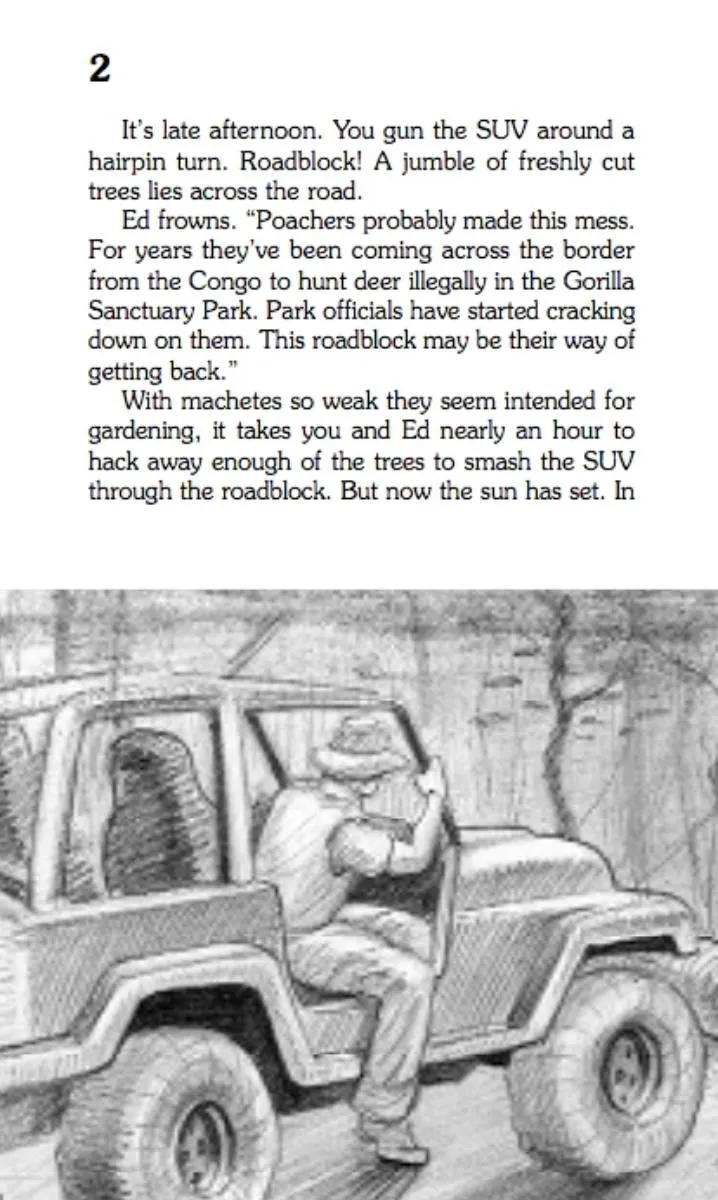 Choose Your Own Adventure #25 - Search for the Mountain Gorillas