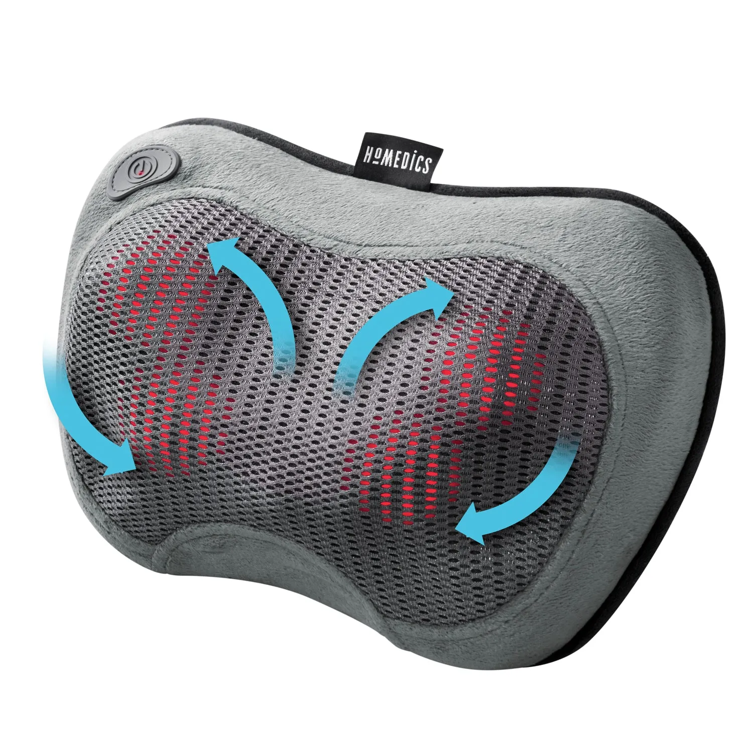 Cordless Shiatsu Massage Pillow with Heat