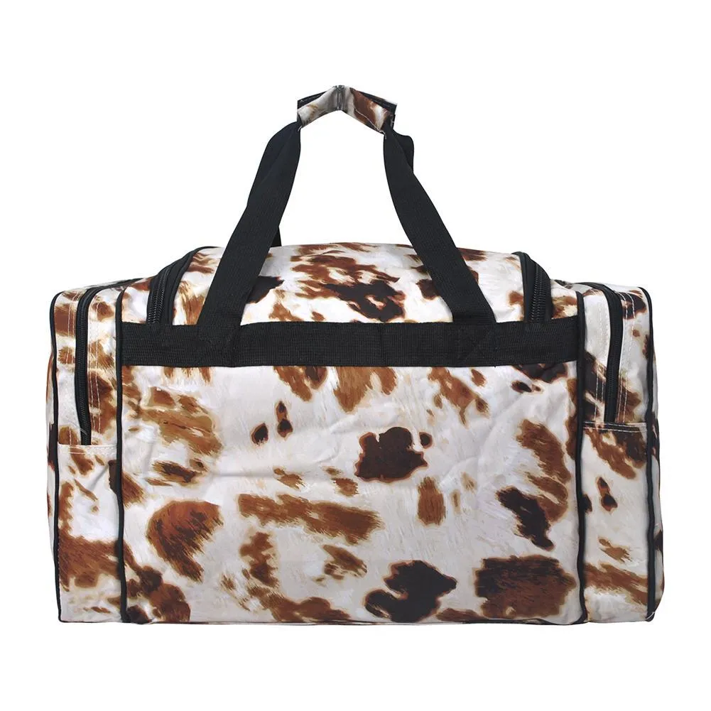 Cow Print NGIL Canvas 20" Duffle Bag