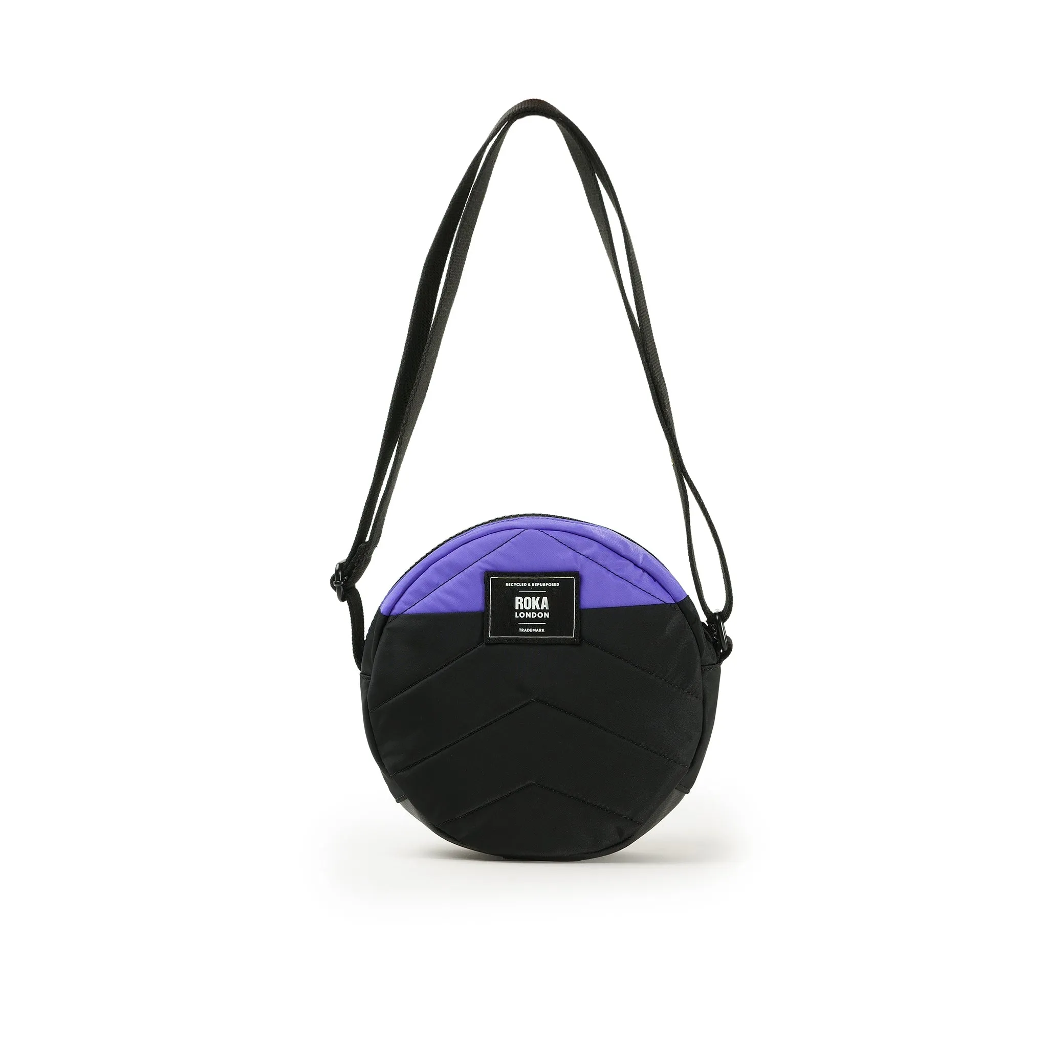 Creative Waste Paddington B Black / Simple Purple Recycled Nylon