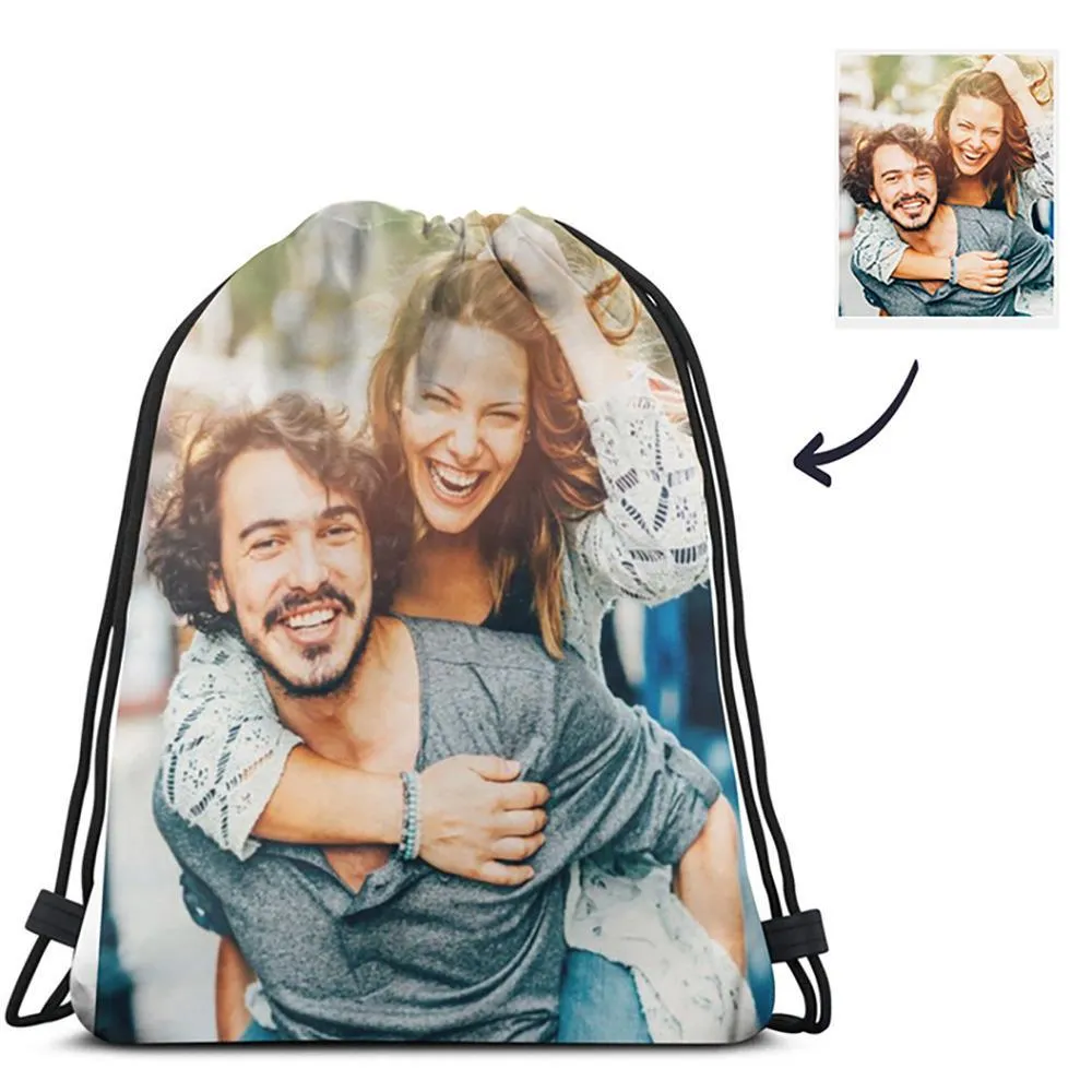 Custom Drawstring Bags Photo Drawstring Sportpack