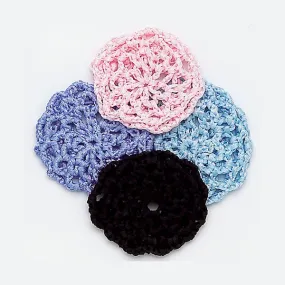 Dasha Tape Crochet Bun Cover