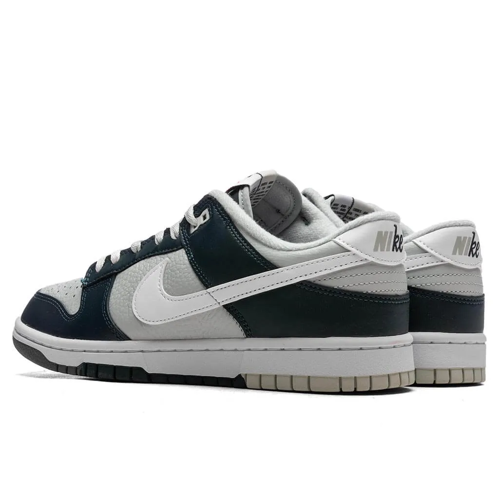 Dunk Low Retro Premium 'Split Deep Jungle' - Deep Jungle/White/Light Silver