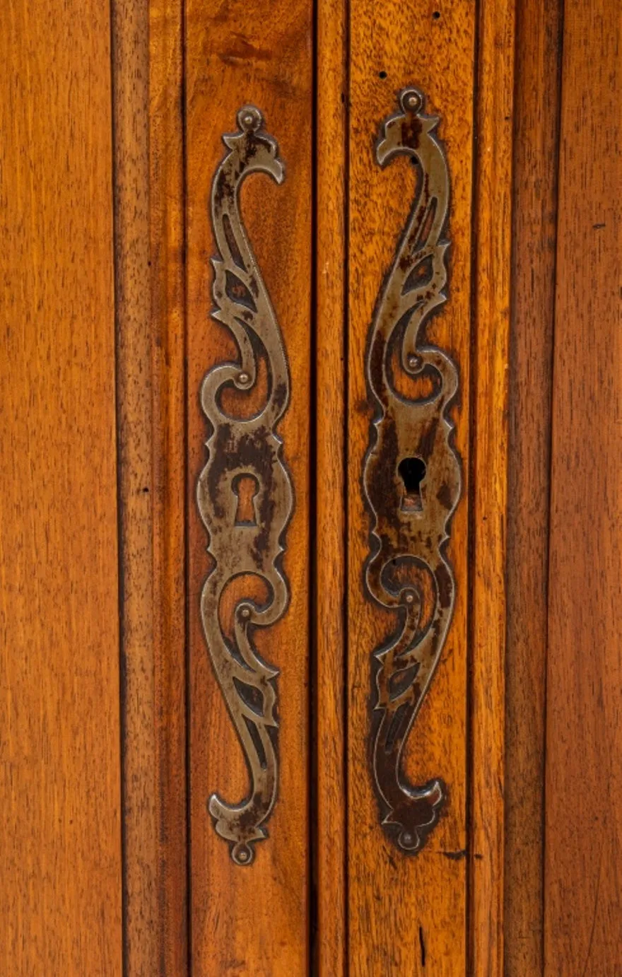 French Louis XV Provincial Style Corner Cupboard