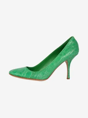 Green pumps - size EU 38.5