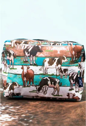 Have You Herd Cow Western Cosmetic Bag