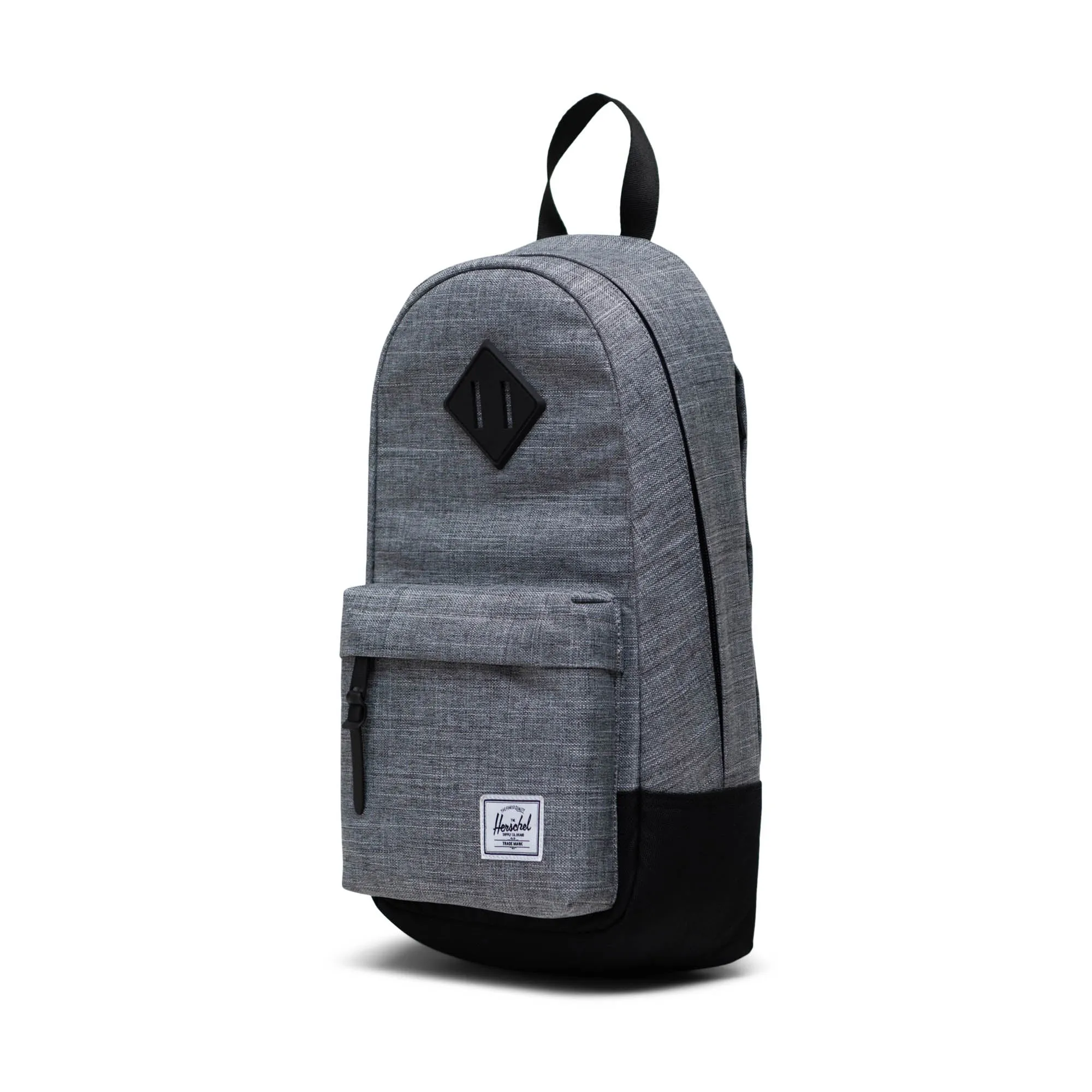 Herschel Heritage Shoulder Bag Raven Crosshatch