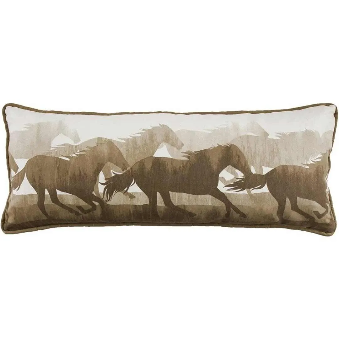 Hi End Accents Running Horse Body Pillow