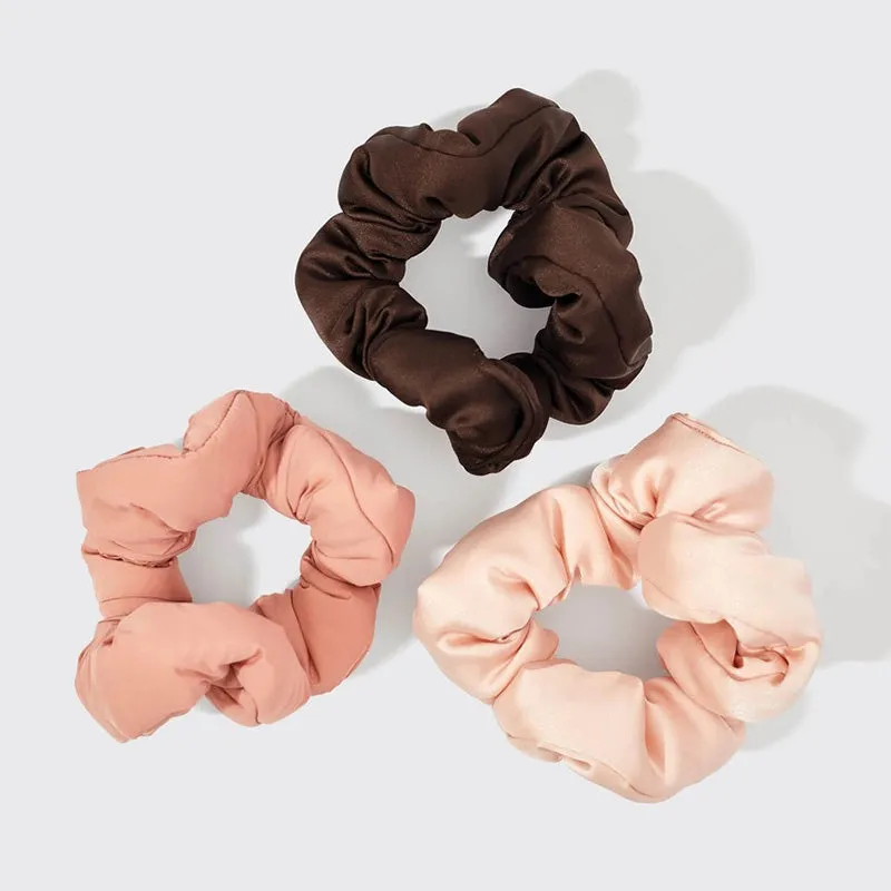 KITSCH | Recycled Fabric Cloud Scrunchies - 3pc