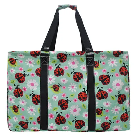 Lady-Bug Mega Shopping Utility Tote Bag