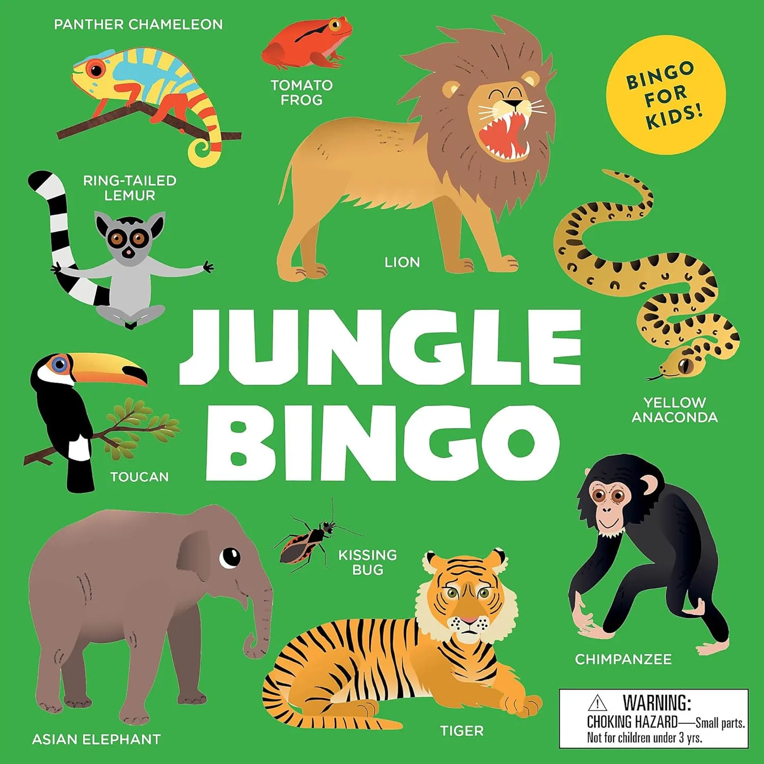 Laurence King Jungle Bingo