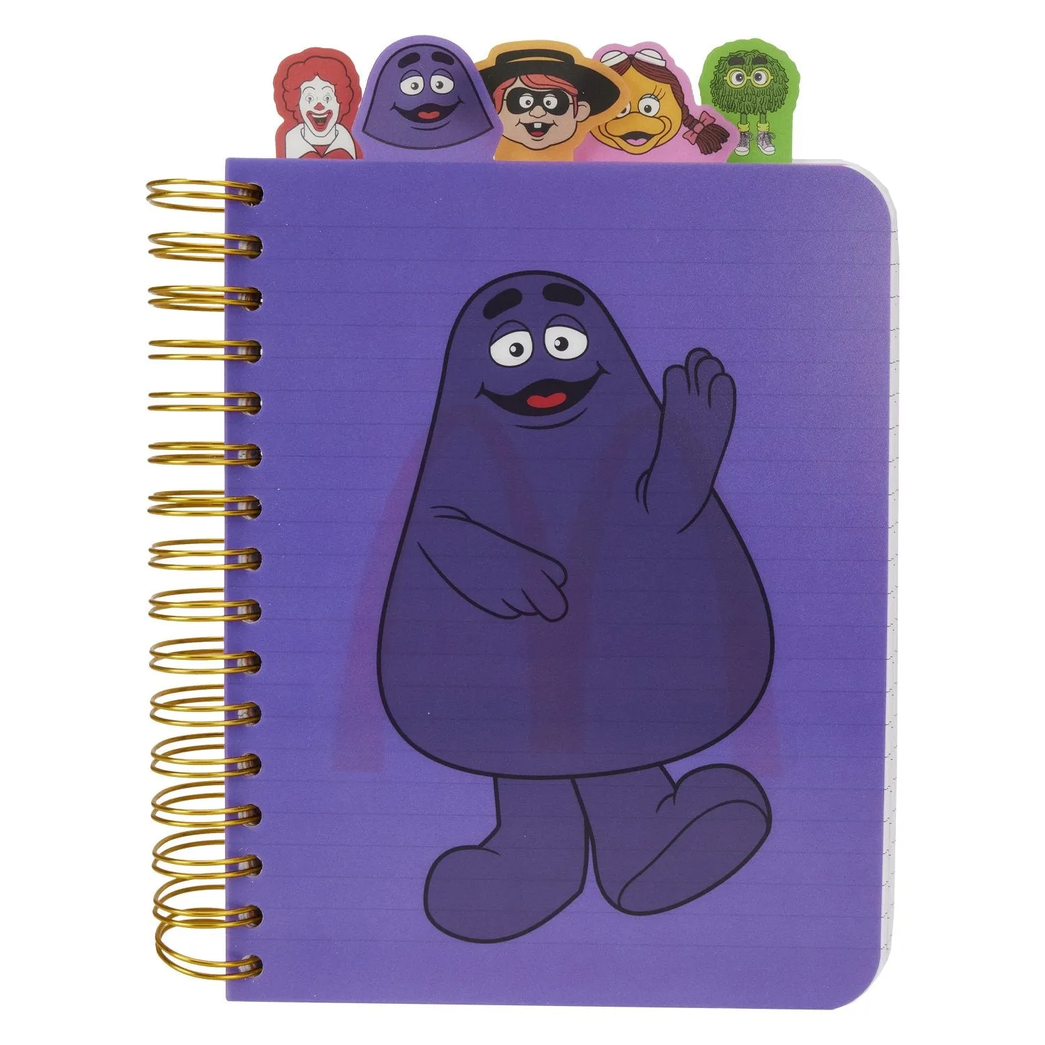 Loungefly McDonald's McDonalds Gang Tab Notebook