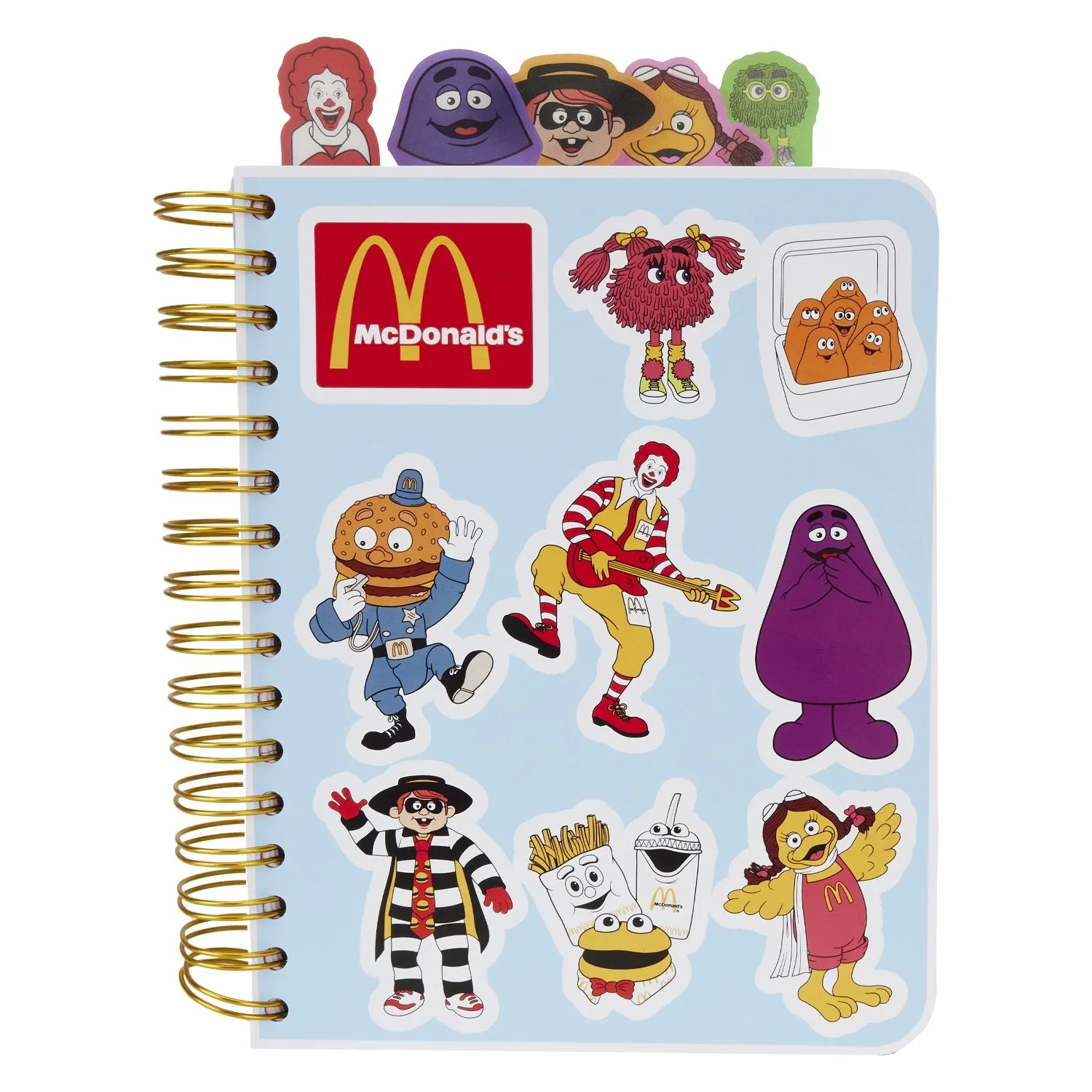 Loungefly McDonald's McDonalds Gang Tab Notebook