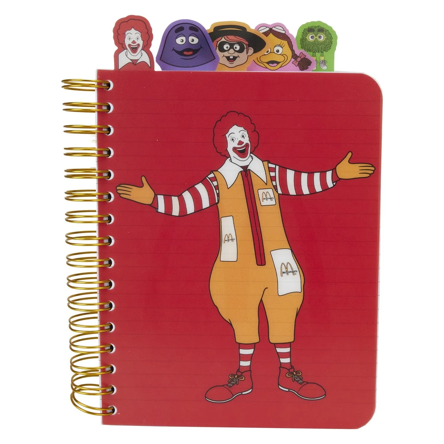 Loungefly McDonald's McDonalds Gang Tab Notebook