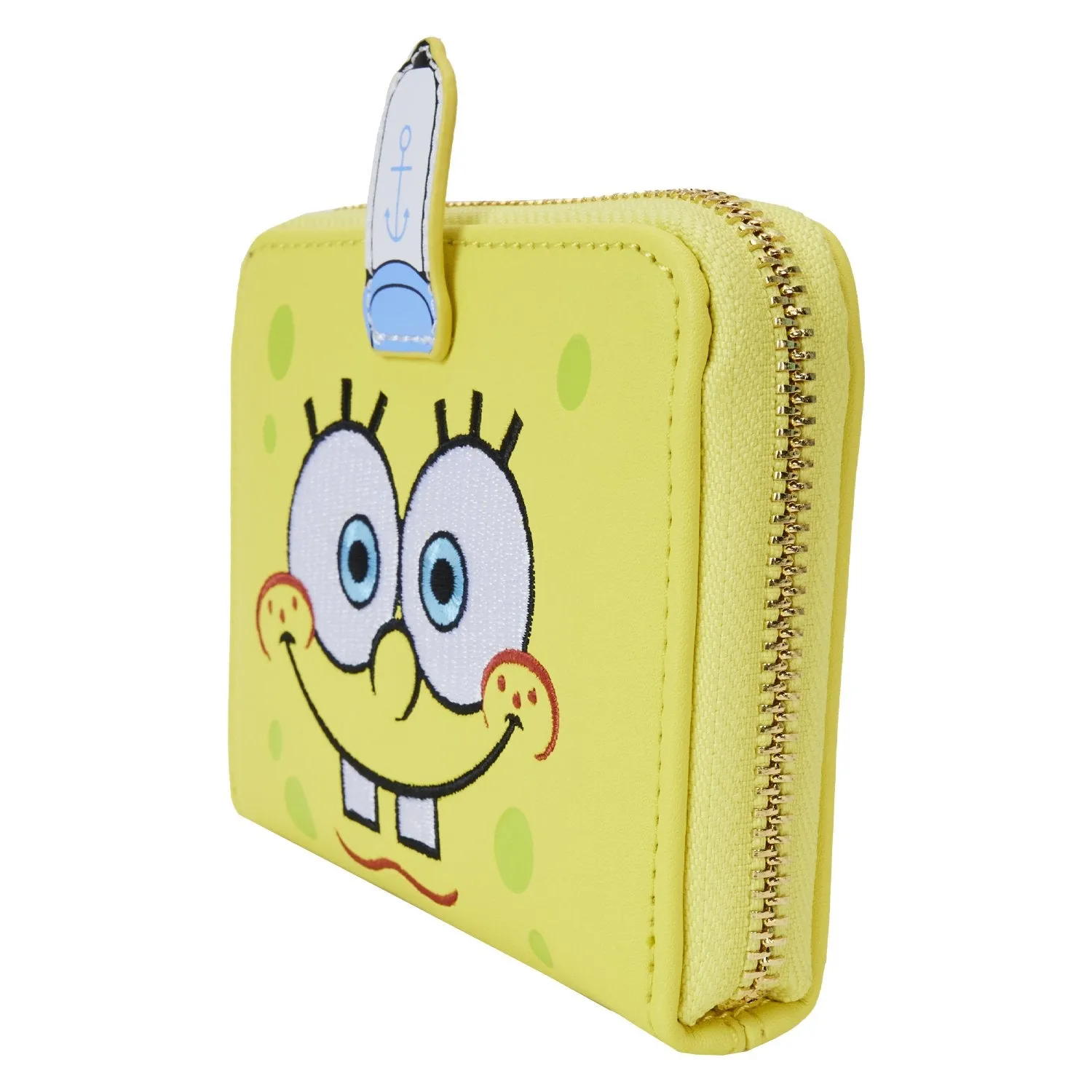 Loungefly Nickelodeon Spongebob Squarepants 25th Anniversary Zip-Around Wallet