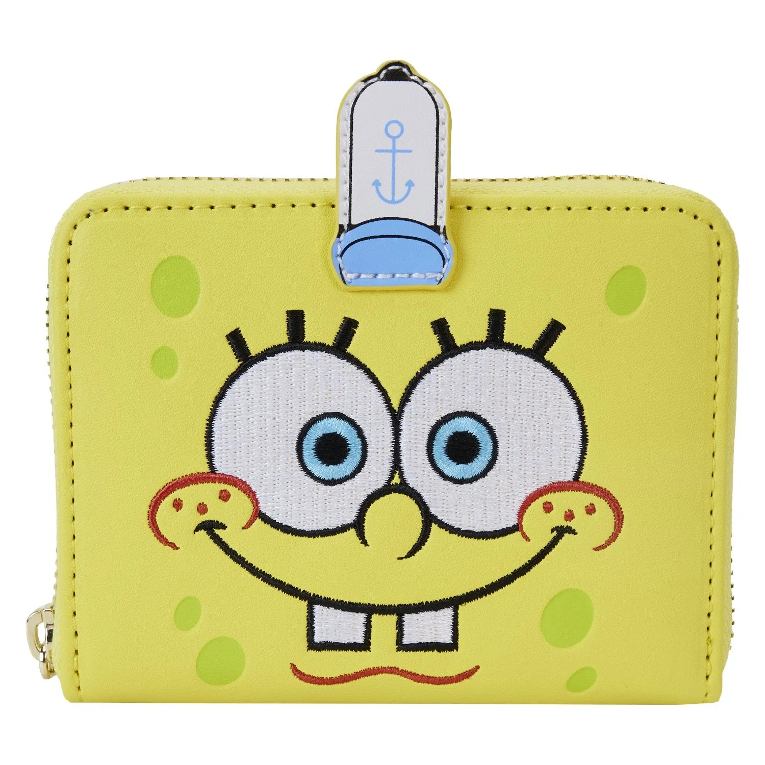 Loungefly Nickelodeon Spongebob Squarepants 25th Anniversary Zip-Around Wallet