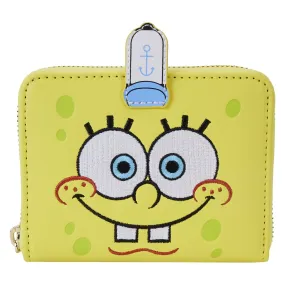 Loungefly Nickelodeon Spongebob Squarepants 25th Anniversary Zip-Around Wallet