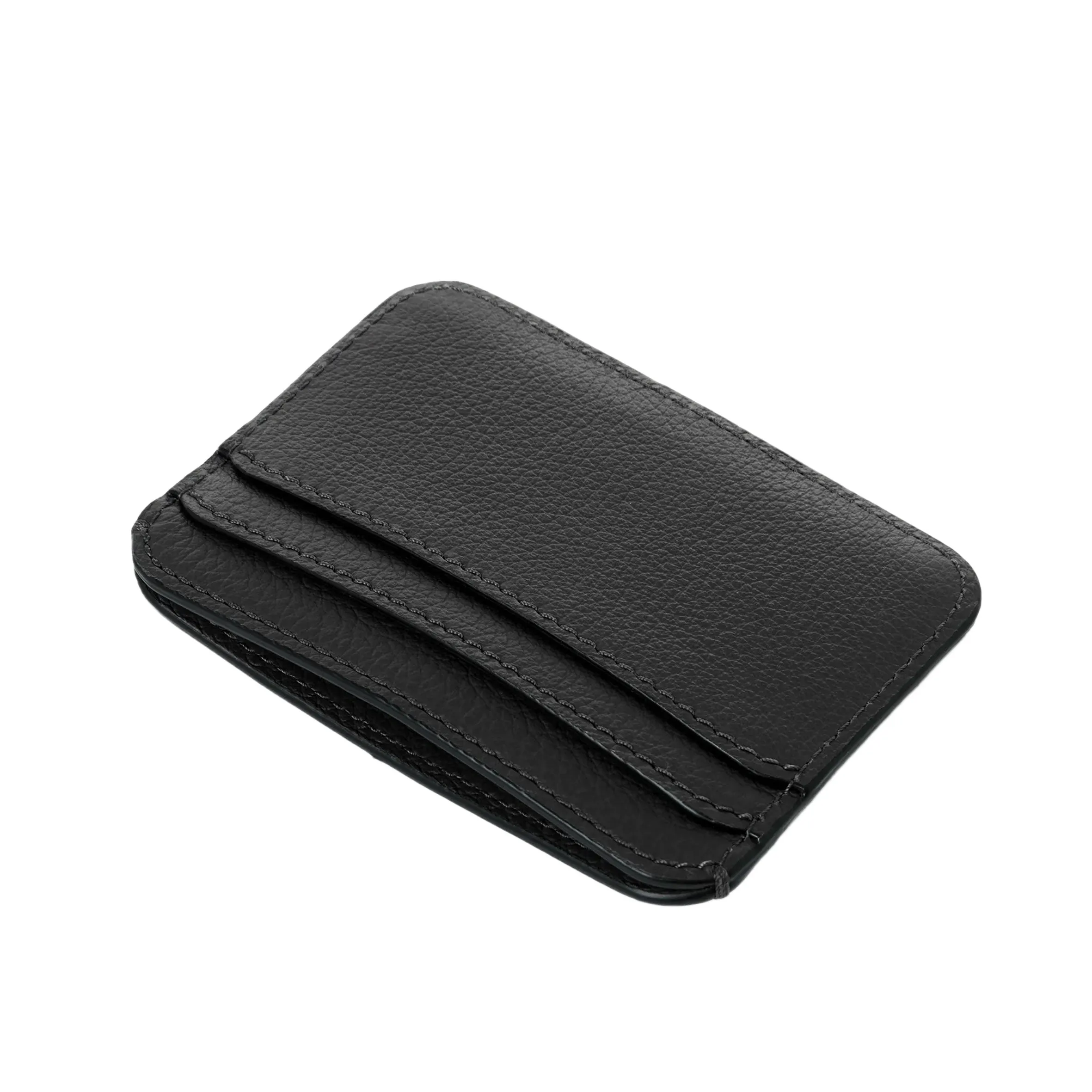 Marcie Flat Card Holder, Black