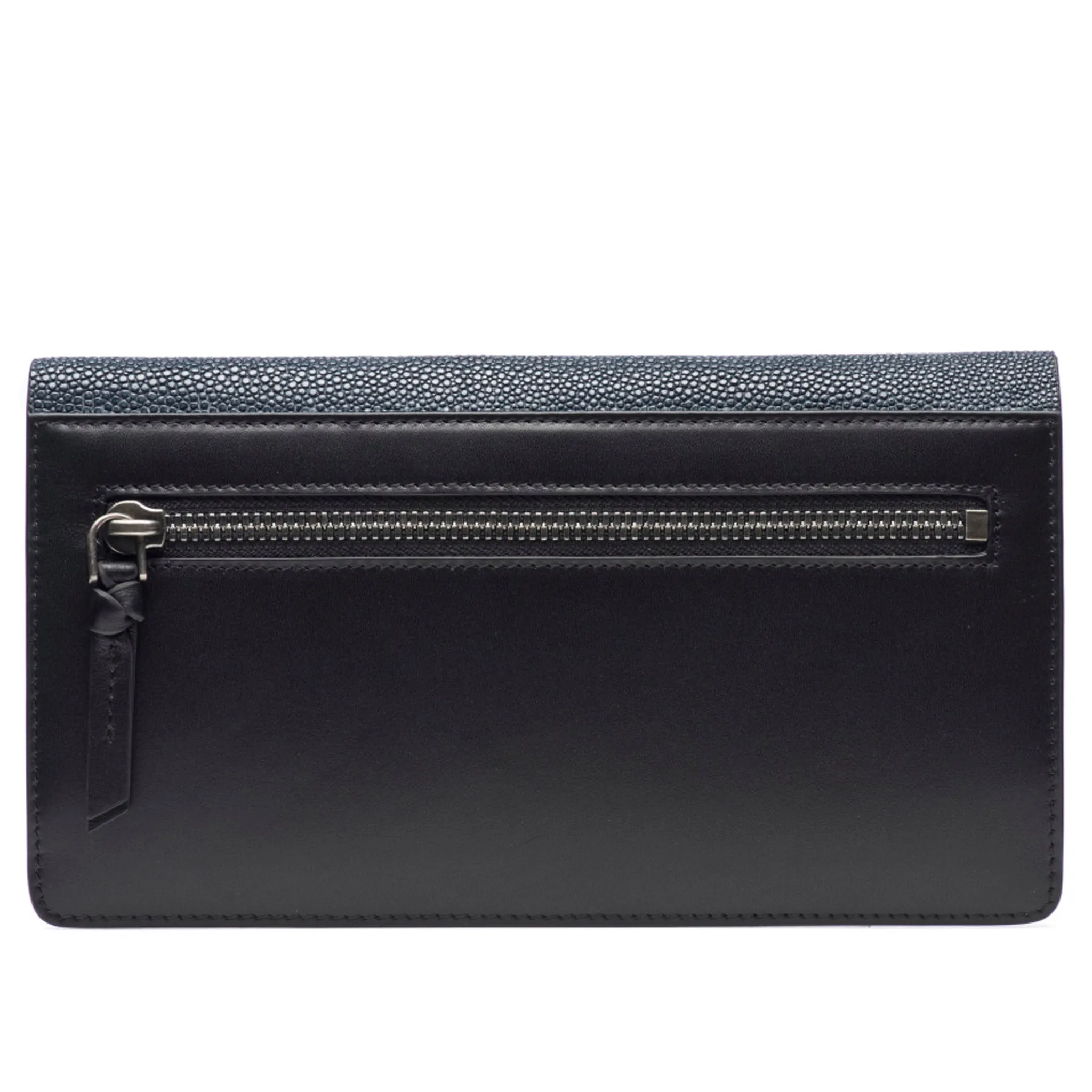 Maya Shagreen Fold Front Wallet Or Clutch