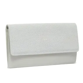 Maya Shagreen Fold Front Wallet Or Clutch