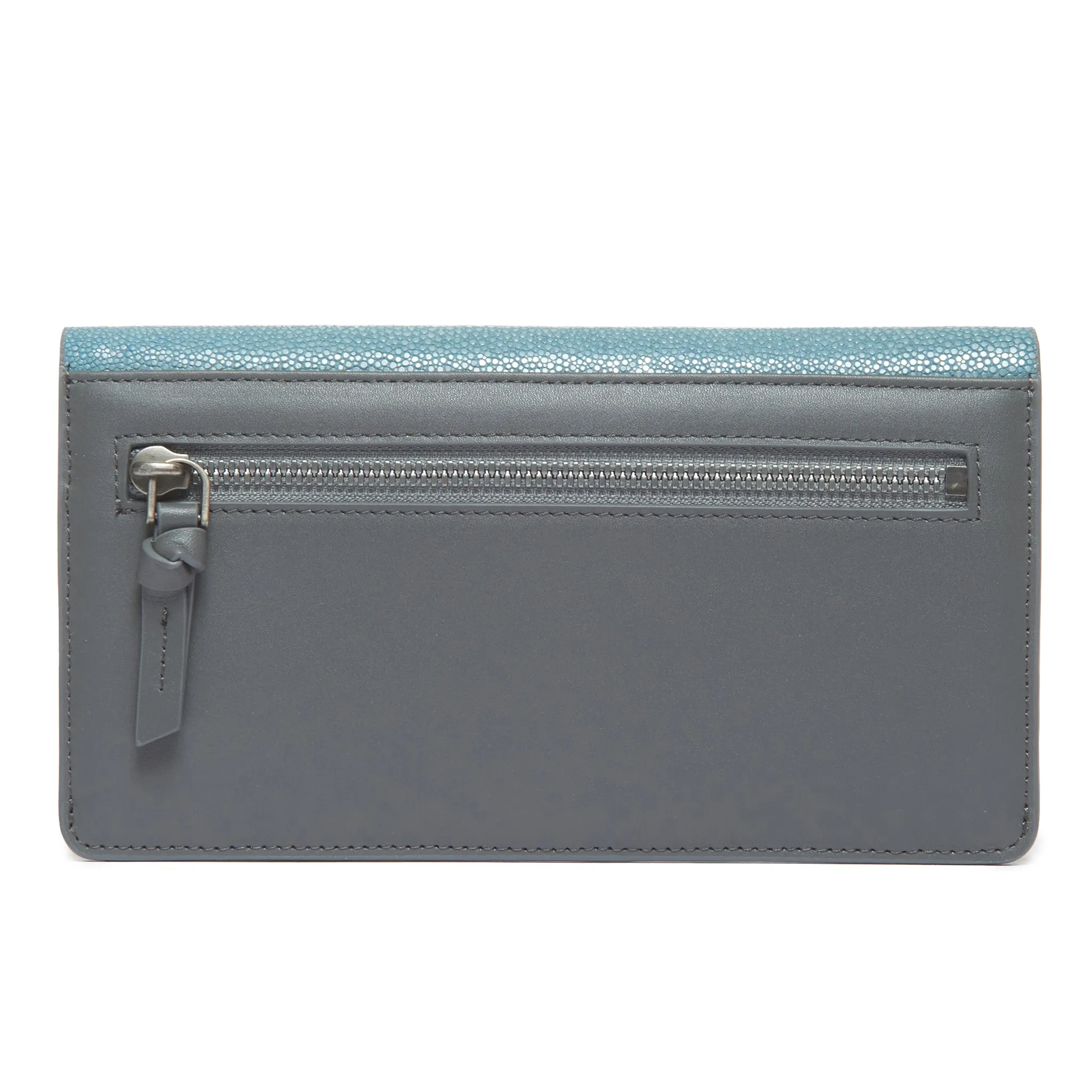 Maya Shagreen Fold Front Wallet Or Clutch