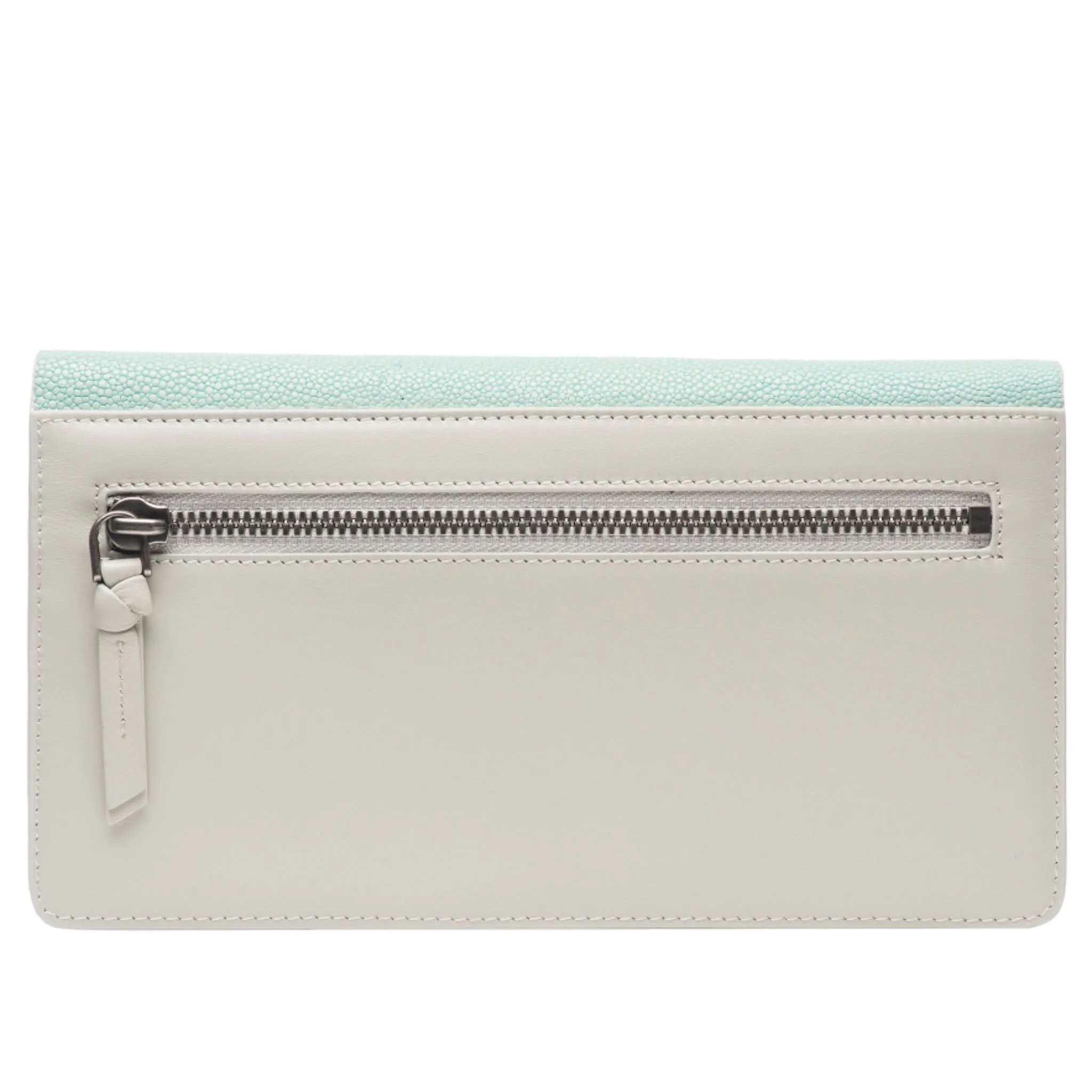 Maya Shagreen Fold Front Wallet Or Clutch