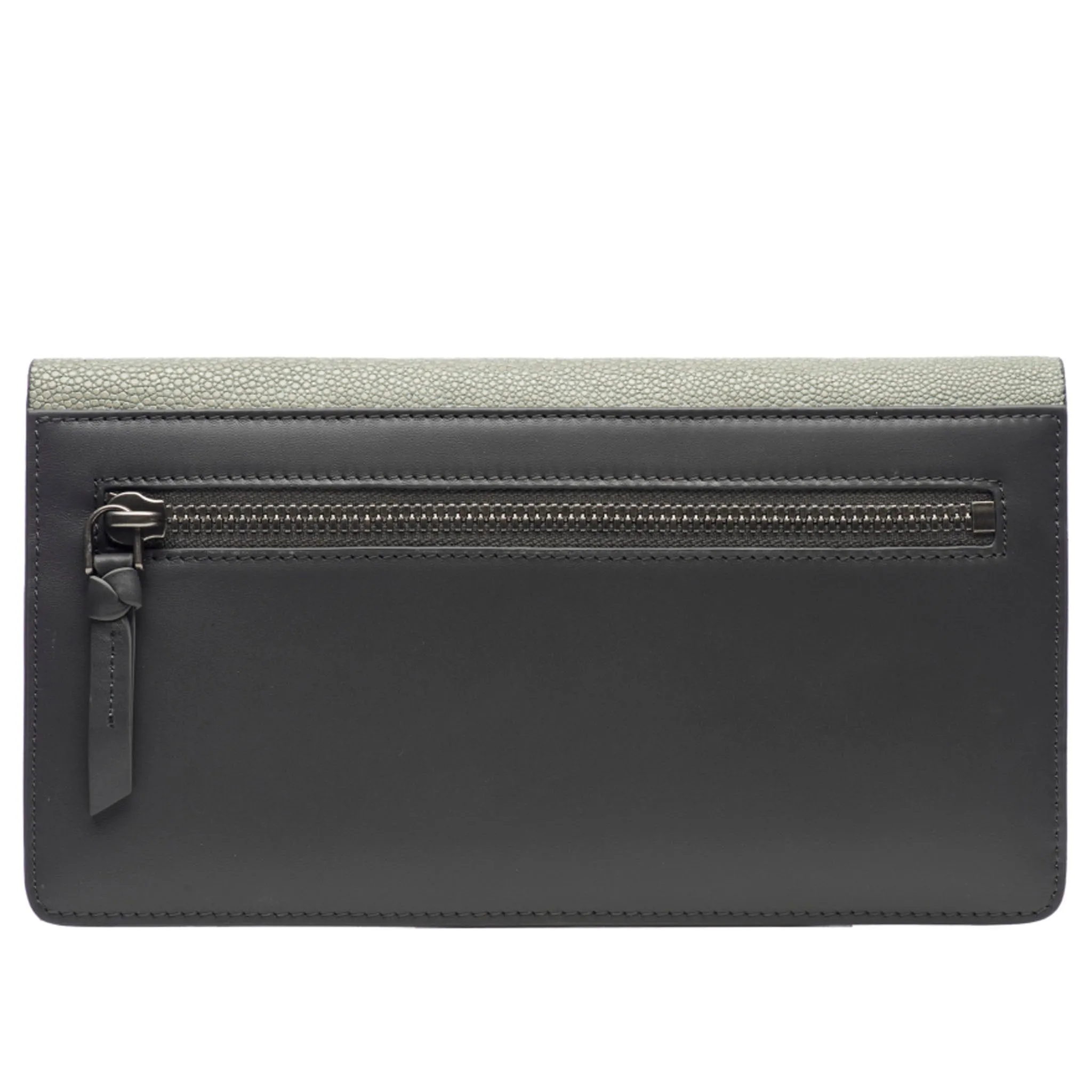 Maya Shagreen Fold Front Wallet Or Clutch