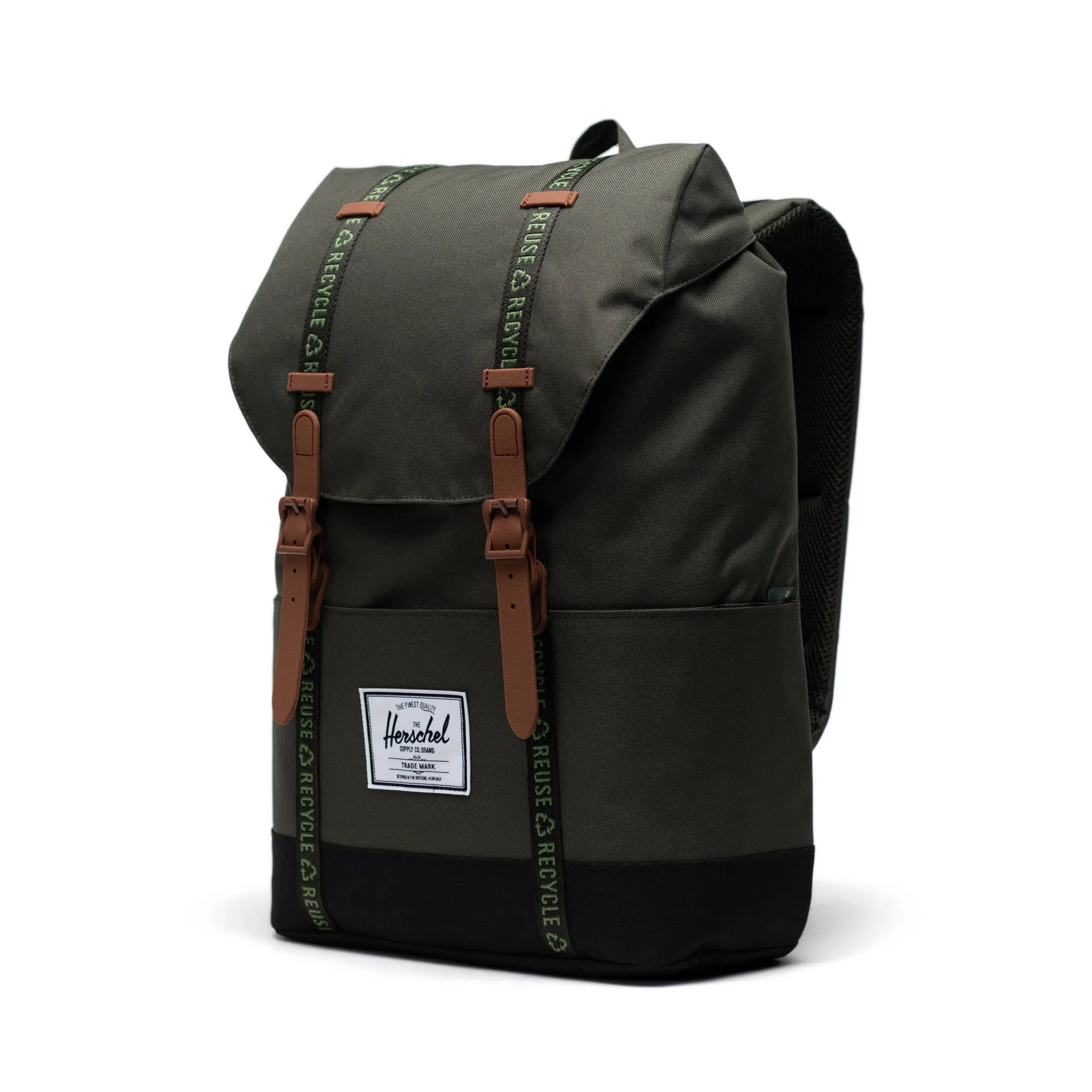 Mochila Herschel Retreat Forest Night/Black - Eco Collection