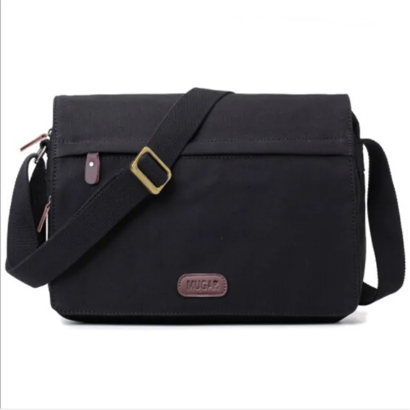 Mugar Canvas Messenger Bag