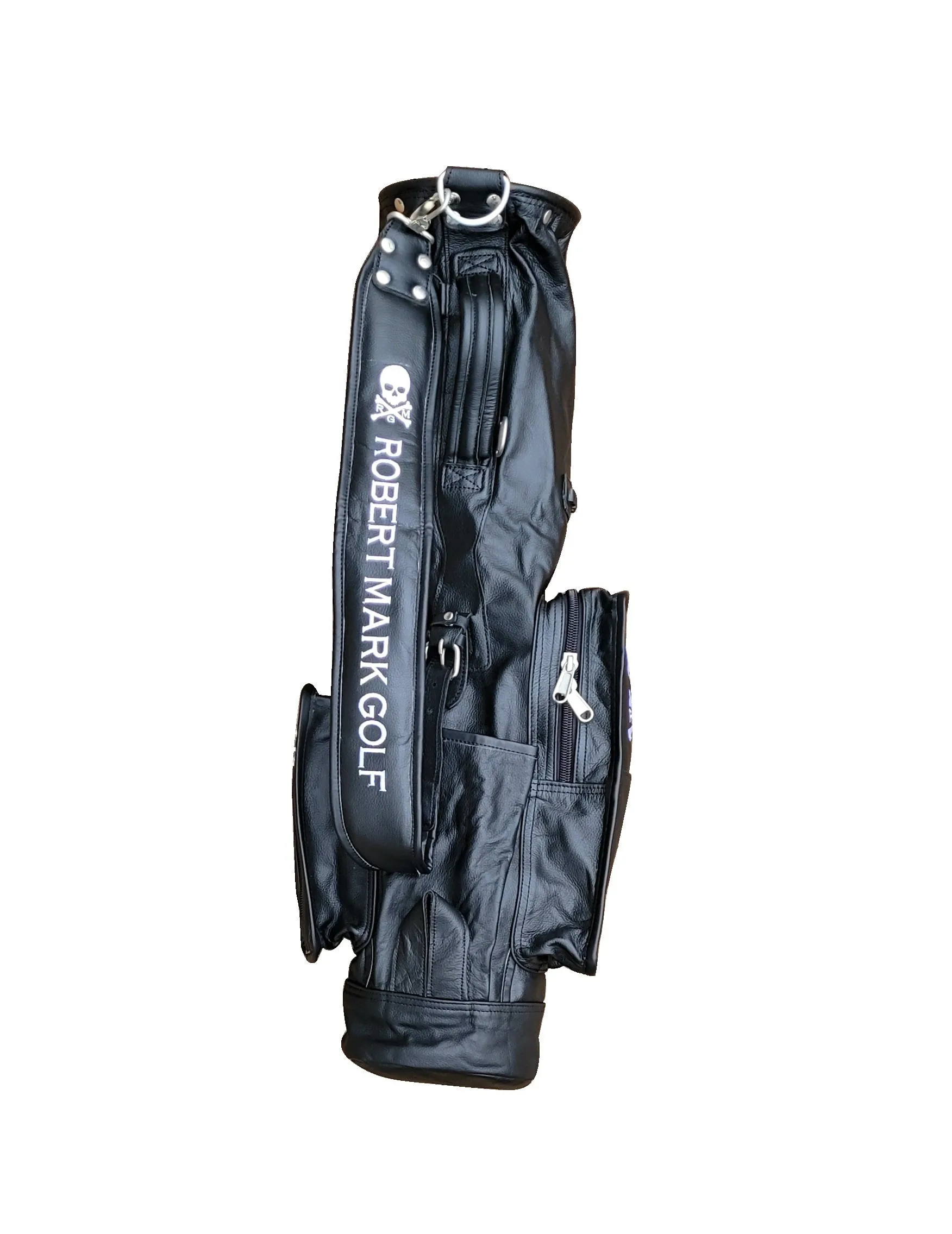 New Release! The 100% Leather, RMG Sunday Carry Golf Bag! Ships immediately!