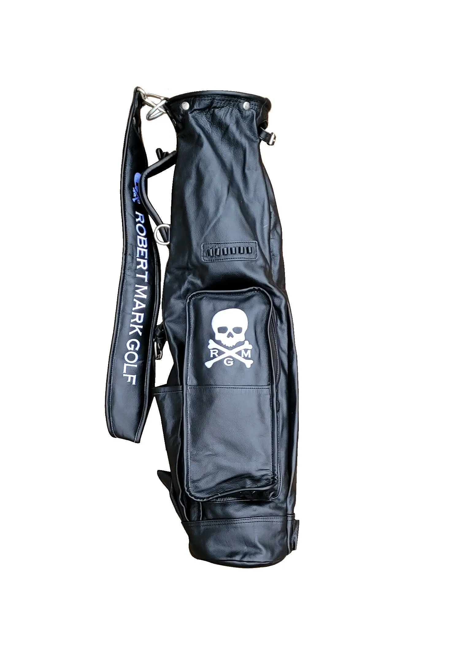 New Release! The 100% Leather, RMG Sunday Carry Golf Bag! Ships immediately!