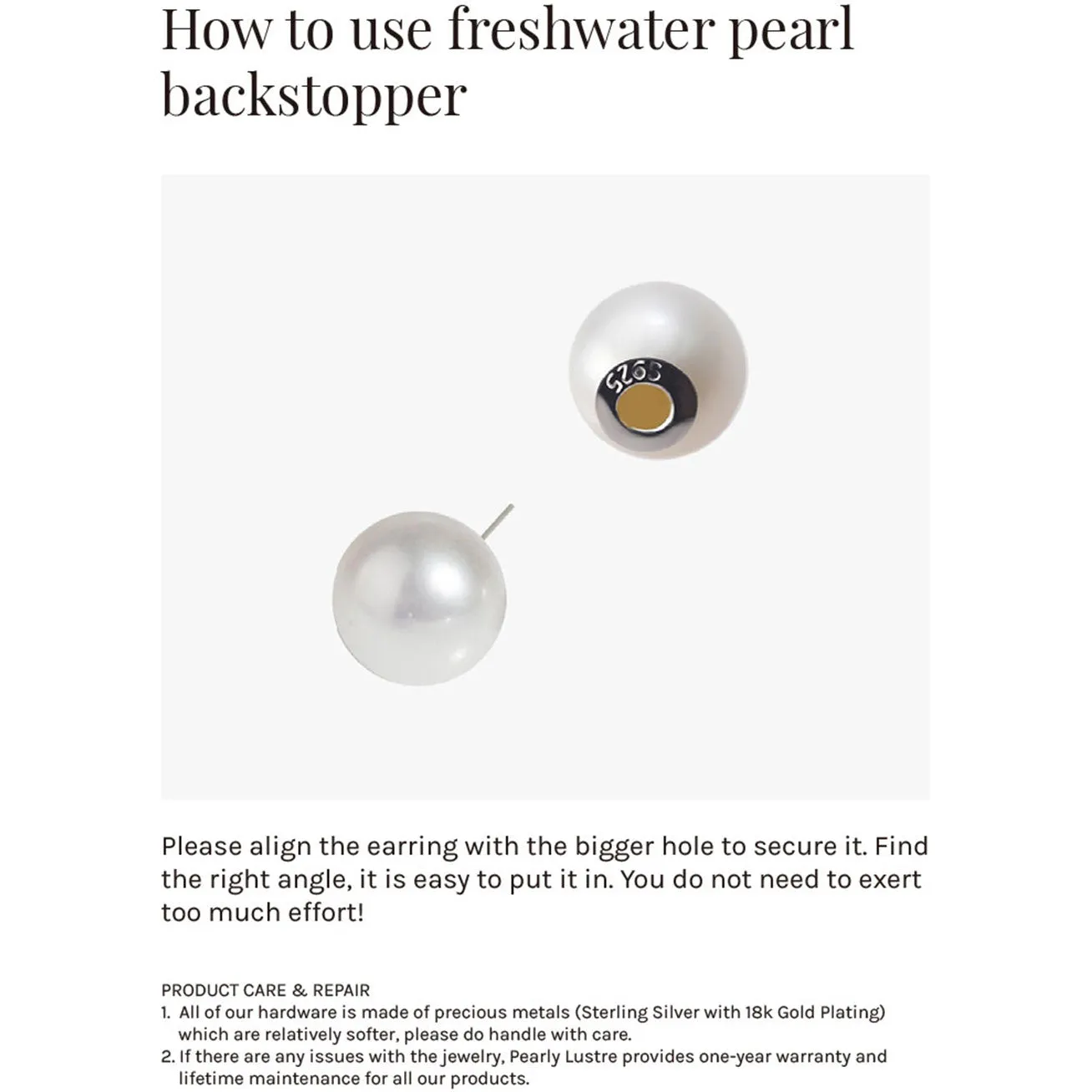 New Yorker Freshwater Pearl Earrings WE00172