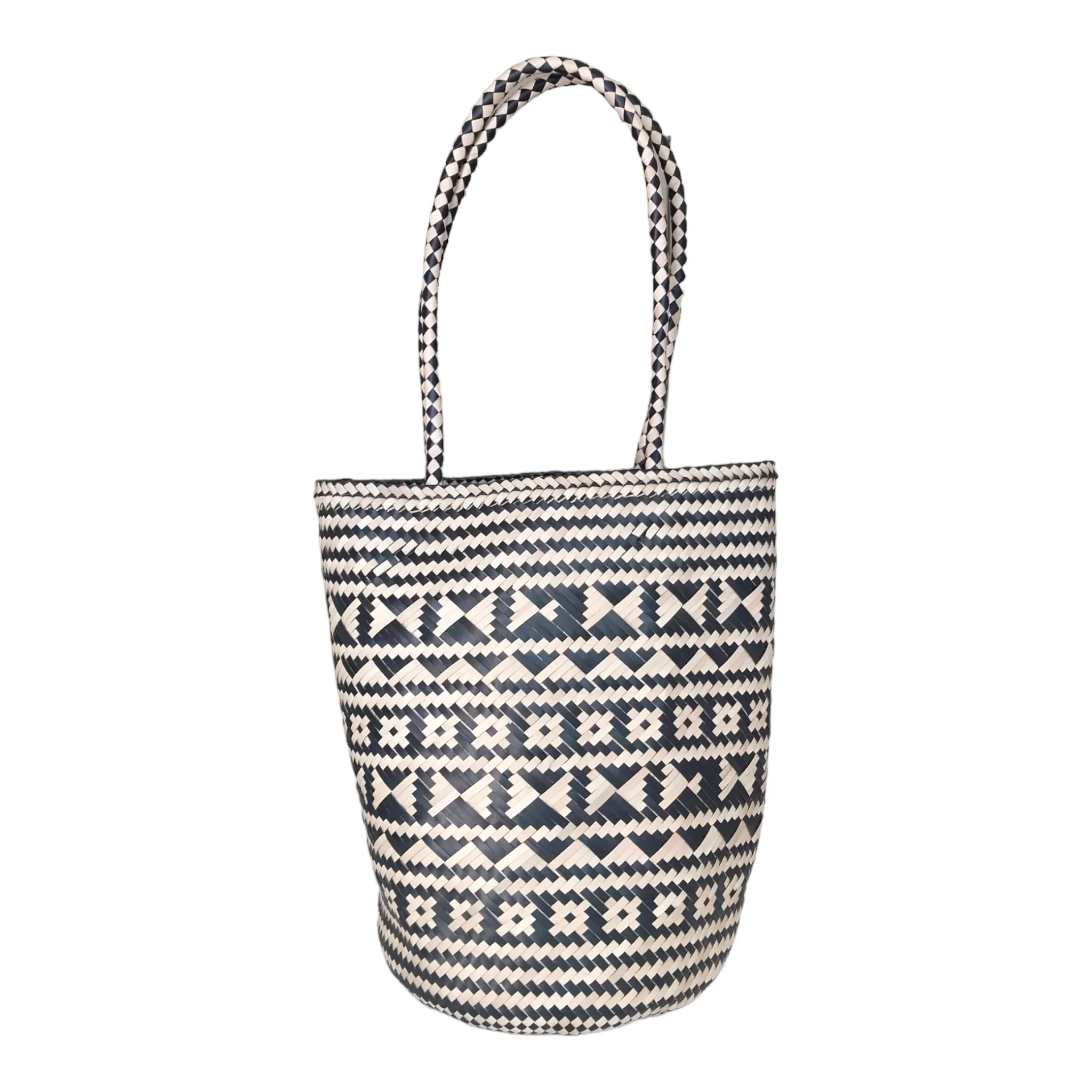 Palm Leaf Shopper Market Tote