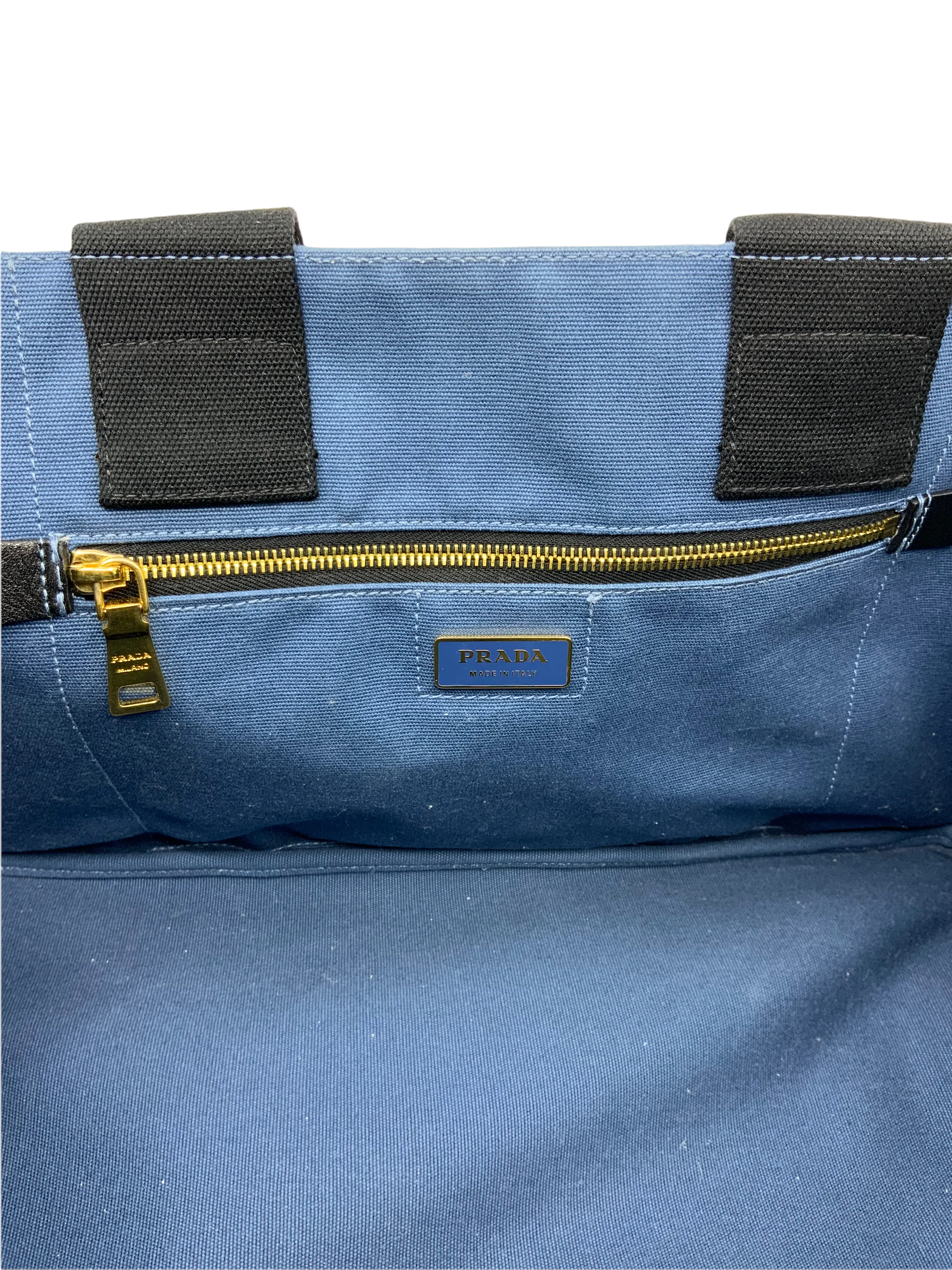 PRADA Canapa St. Venez Tote Bag