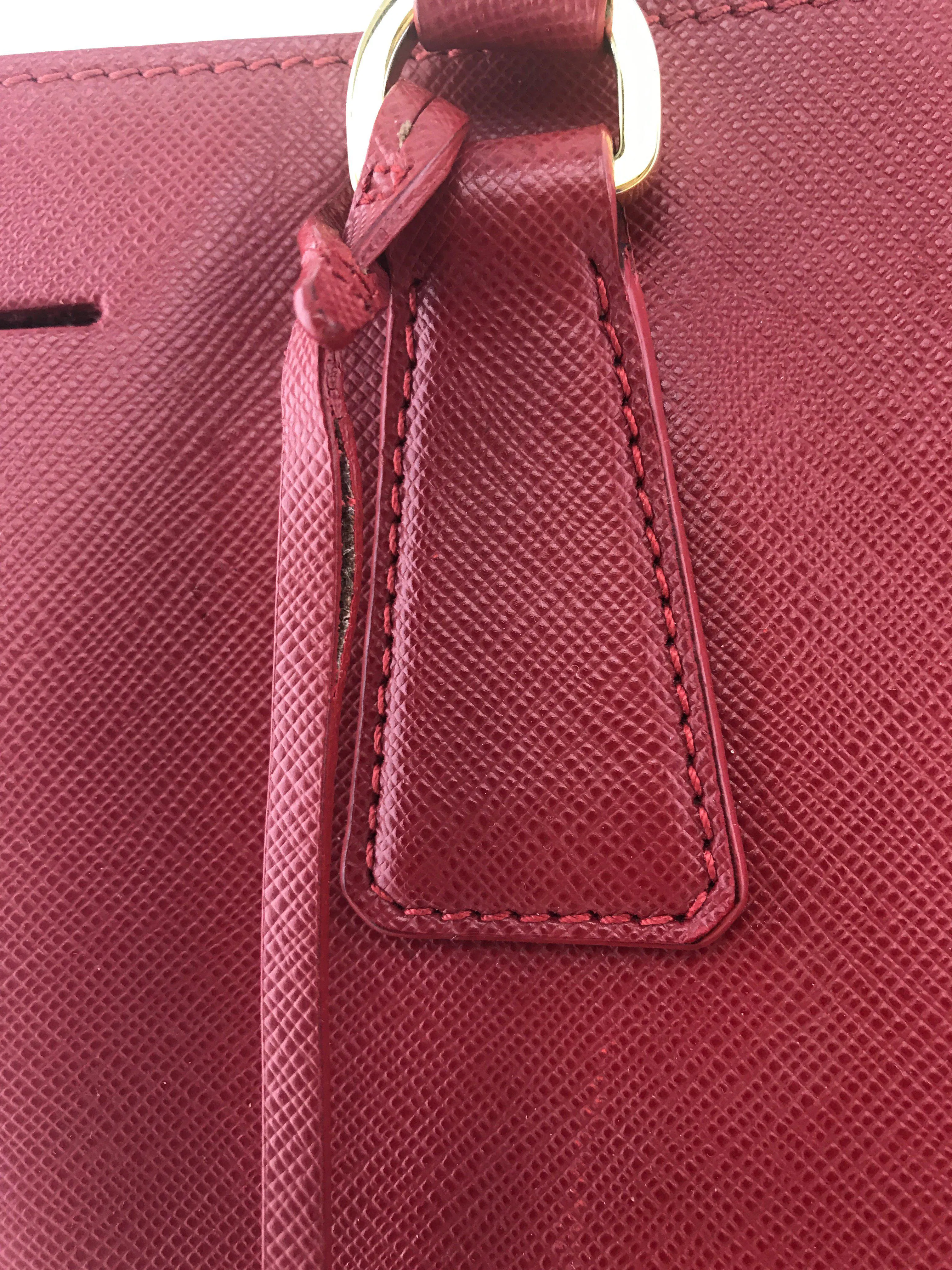 Prada Saffiano Lux Large Tote Bag