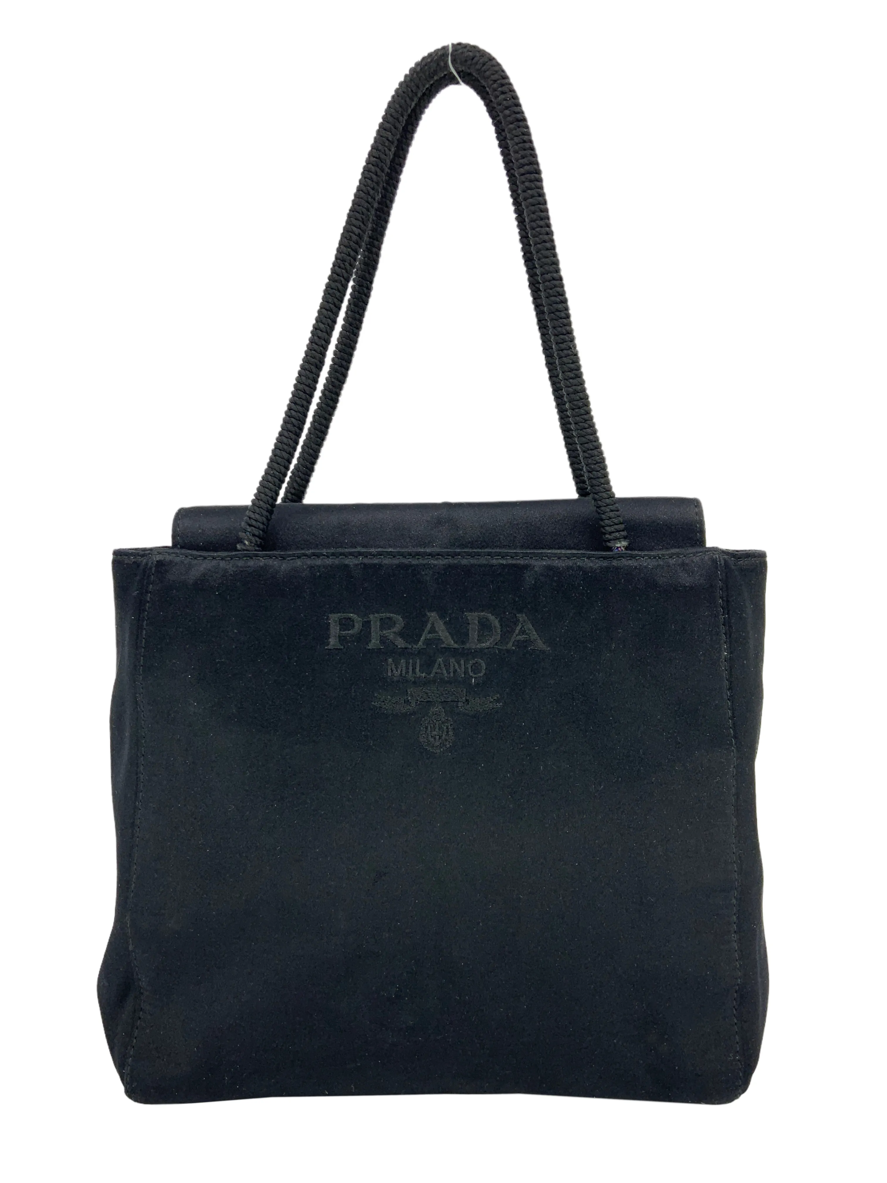 PRADA Vintage Satin Small Tote Bag