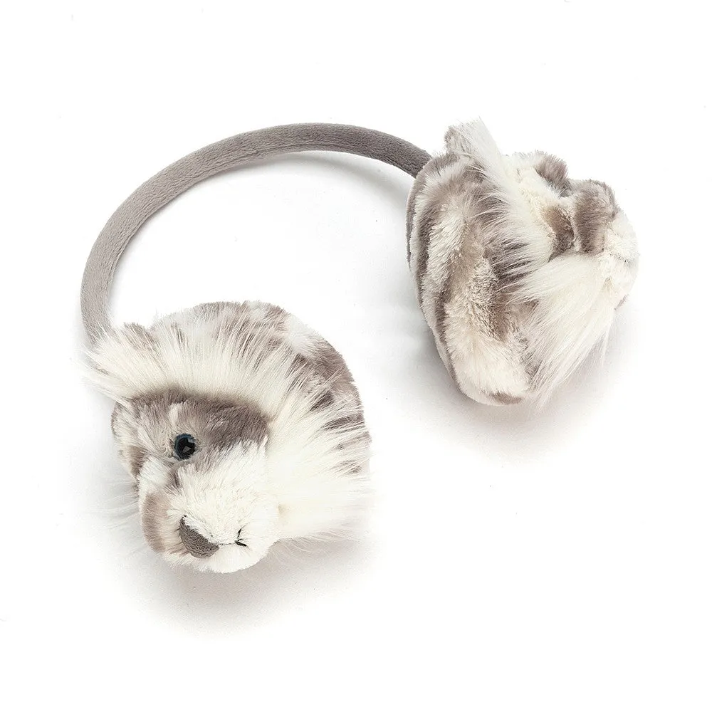 Sacha Snow Tiger Ear Muffs