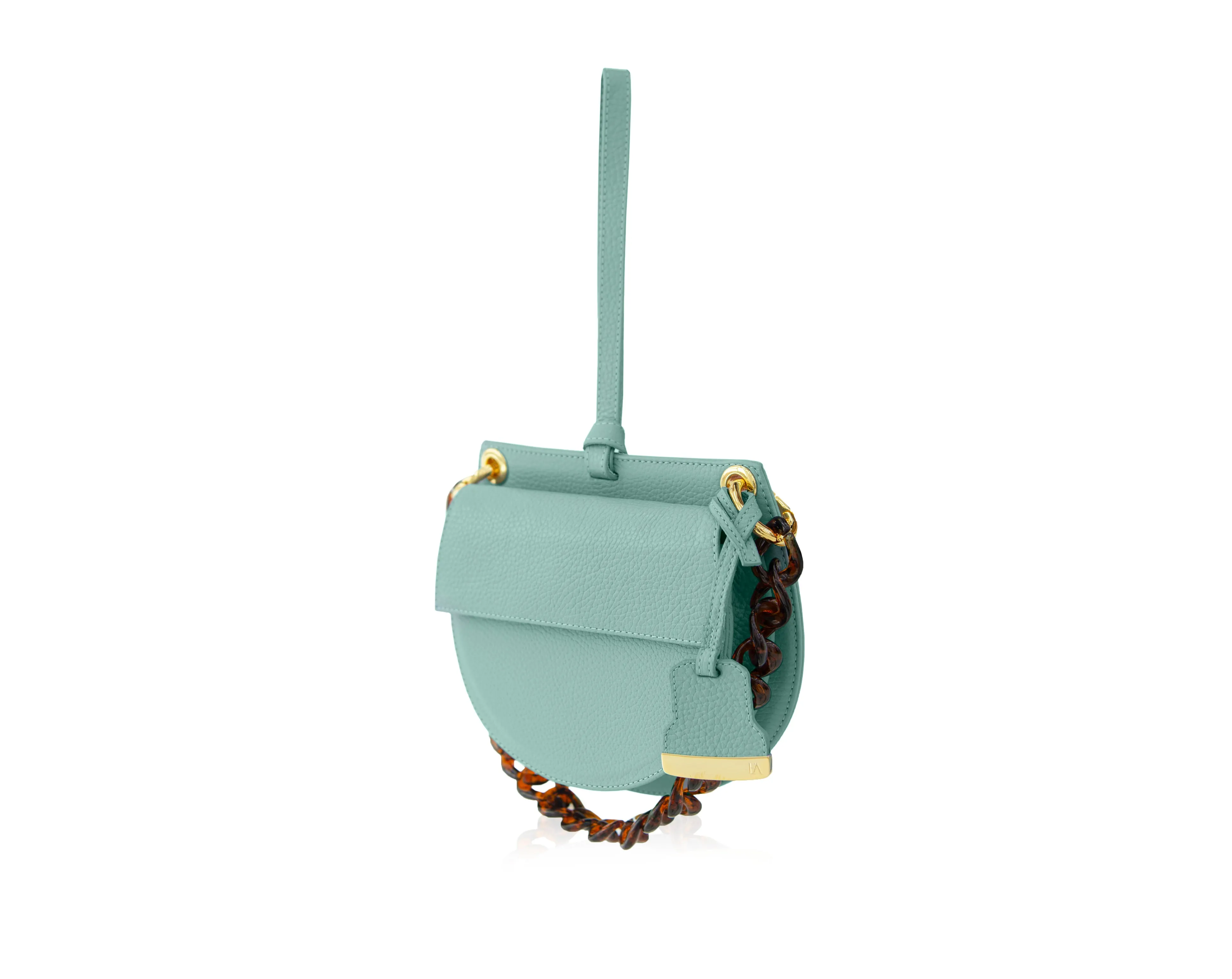 Sage Green Semi Round Tania Bag