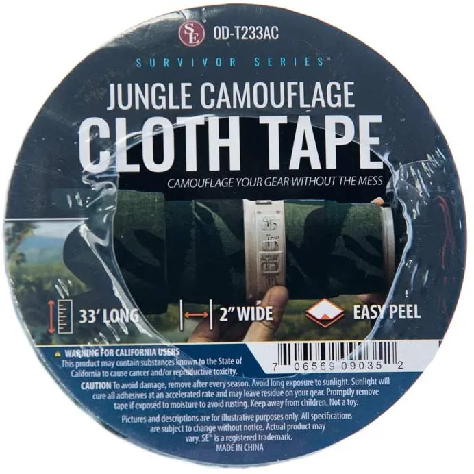 SE Jungle Camouflage Cloth Tape Survivor Series