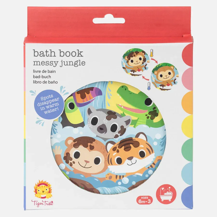 Tiger Tribe Bath Book - Messy Jungle