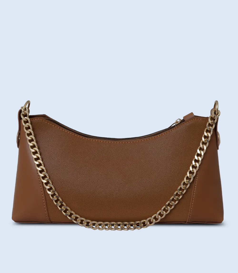 WB2608-TAN-Women Trendy Bag